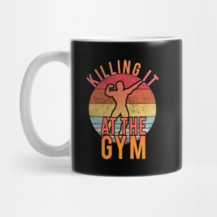 Killing it at the gym Mug